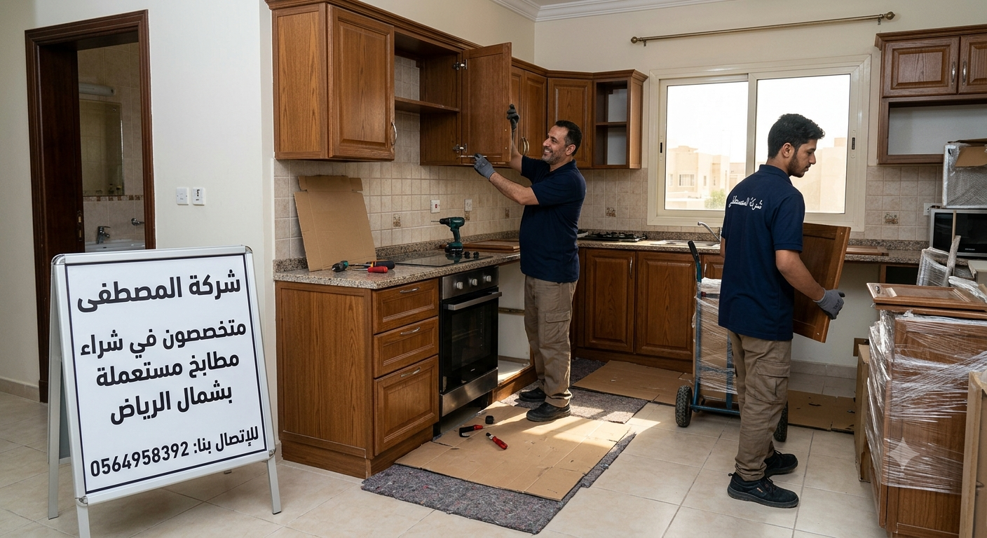شركة المصطفى | متخصصون في شراء مطابخ مستعملة بشمال الرياض | للإتصال بنا 0564958392