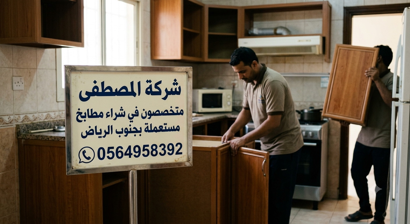 شركة المصطفى | متخصصون في شراء مطابخ مستعملة بجنوب الرياض | للإتصال بنا 0564958392